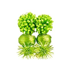 Grumble Xmas Gift Ribbon w Bow 6pk