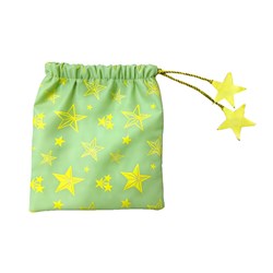 Grumble Xmas Gift Bag Organza 1pk 19.5x16cm