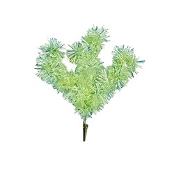 Grumble Xmas Decoration Tree Pick Clip w Tinsel 18cm