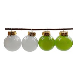Grumble Xmas Decoration Bauble 4pk 6cm