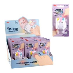 Lazy Star Correction Tape Squishy Unicorn Design SRT