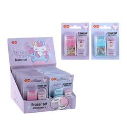 Lazy Star Eraser Roller Set 2 Asstd SRT