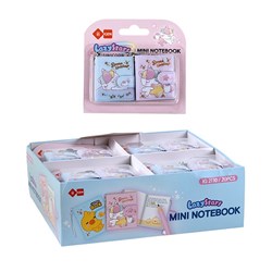 Lazy Star Notebook Card Cover Printed Unicorn 35x39mm 80gsm