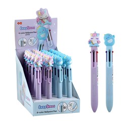 Lazy Star Pen Ballpoint Retractable Multi Colour