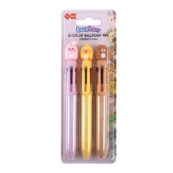 Lazy Star Pen Ballpoint Retractable Multi Colour