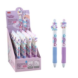 Lazy Star Pen Erasable Gel Unicorn Designs 2 Asstd SRT