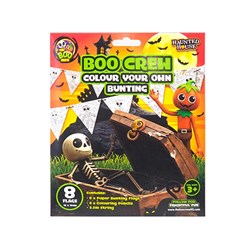 Boo Crew DIY Colour Bunting 8 Flag w Pencils
