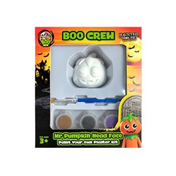 Boo Crew DIY Colour Plaster Mr Pumpkin w Paint & Brush