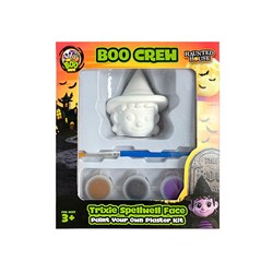 Boo Crew DIY Colour Plaster Trixie Witch w Paint & Brush