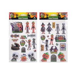 Boo Crew Decoration Stickers 3D 17pk Asst