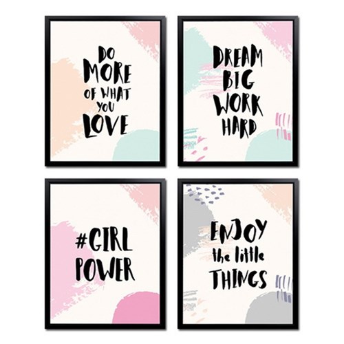 58276 wall art frame ps 40x50x2 5cm mdf backing words dats words frames