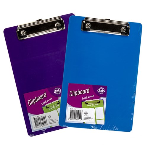 60955 Clipboard Hard Plastic A5 Dats
