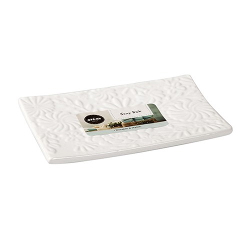 67623 White Soap Dish 14.7x9.5x2cm Dats
