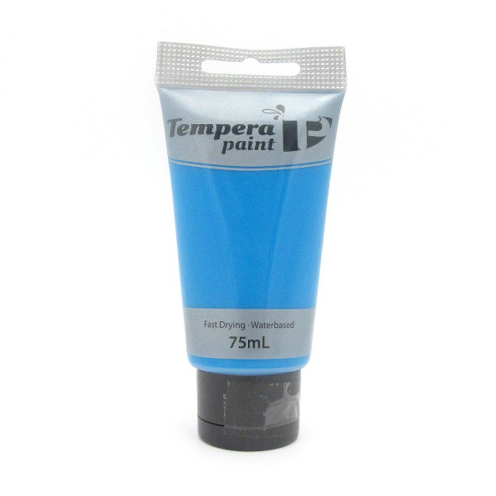 53886 Paint Tube 75ml Tempera Blue Dats