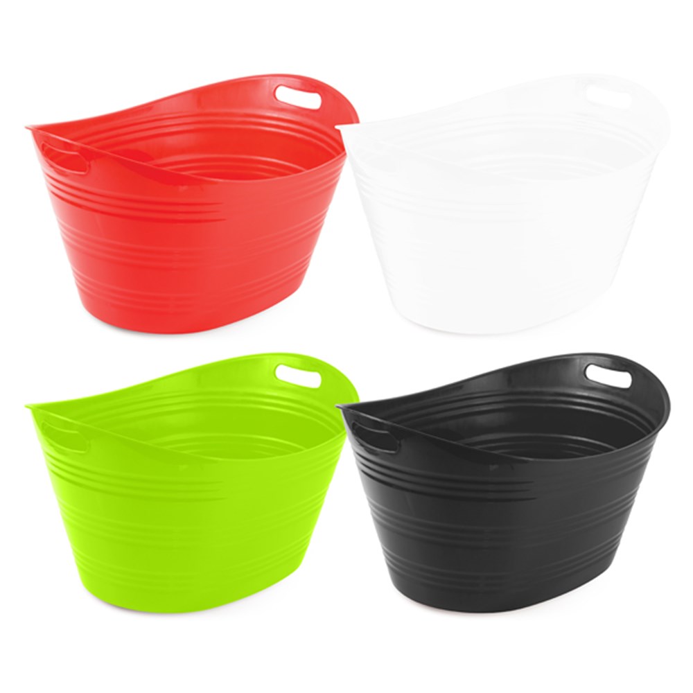 56245 Tub Plastic Party 30L 4 Asstd Cols Dats