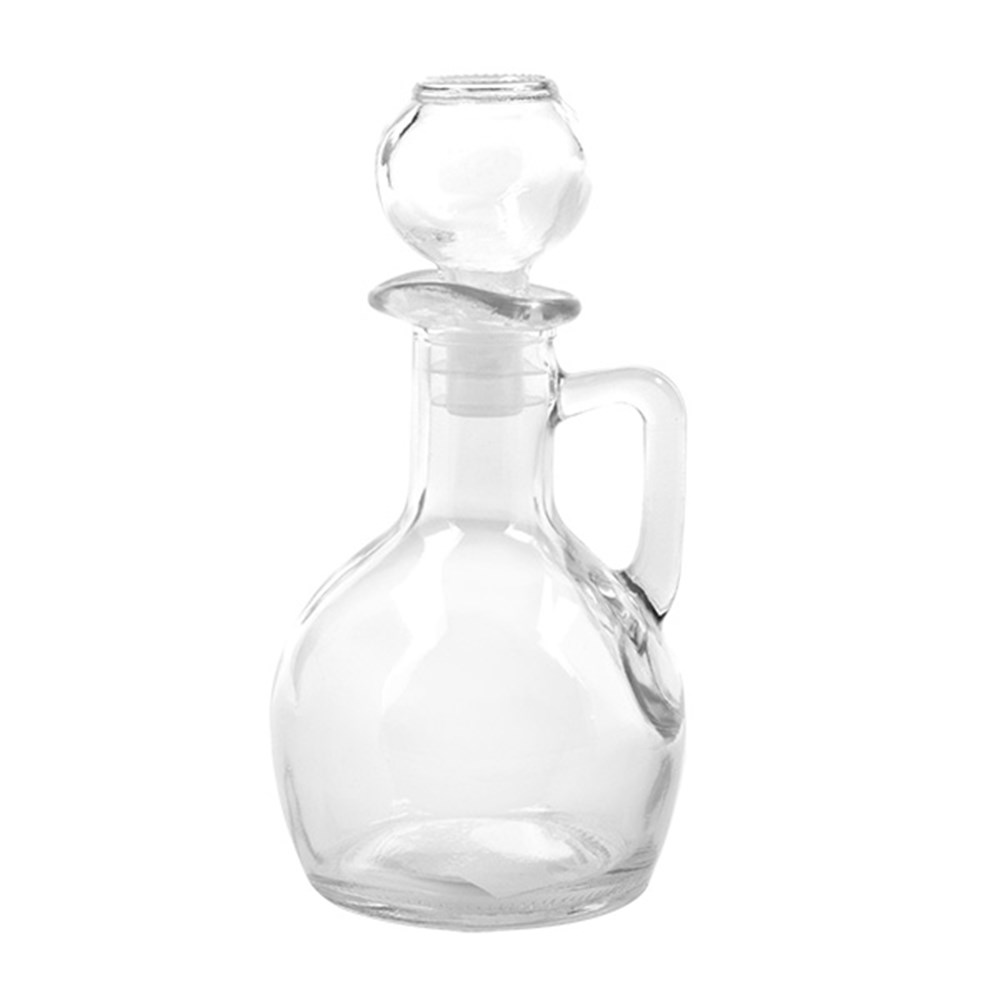 61155 Glass Oil Bottle w Glass Stopper 150ml Dats