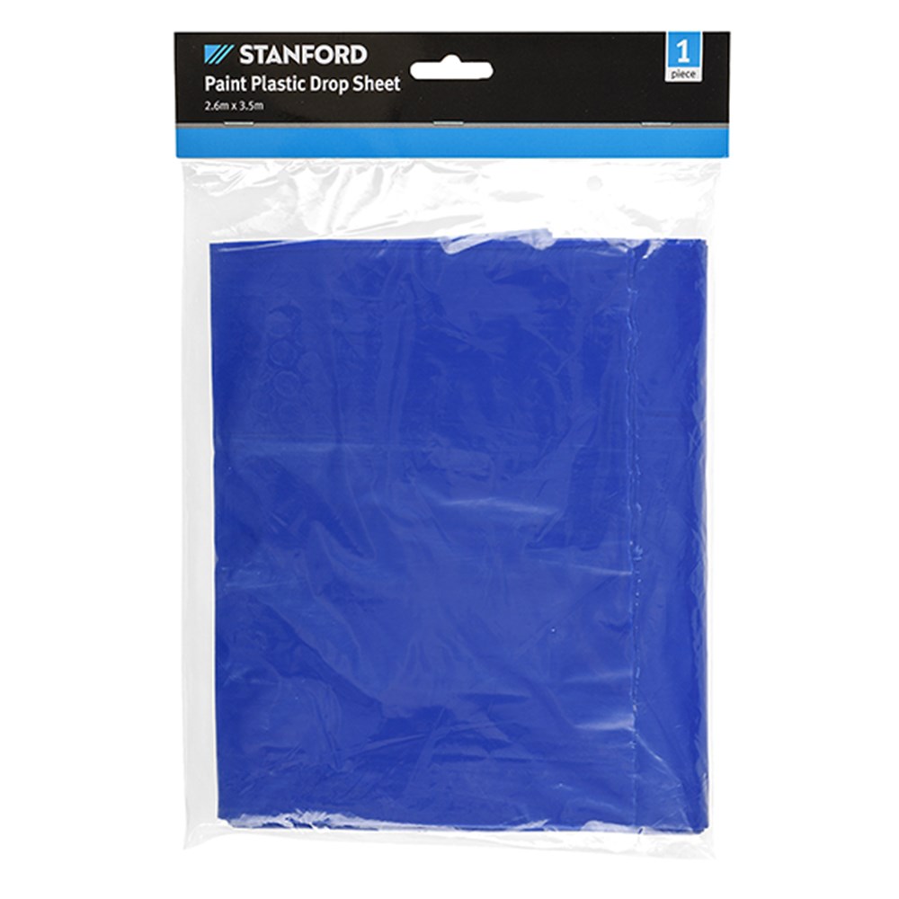 63028 Paint Drop Sheet Plastic 1Pk 2.6x3.5M Dats