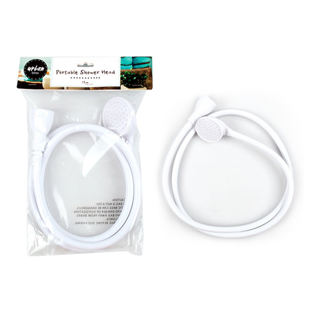 63665 Shower Head Portable White 1.5m Dats