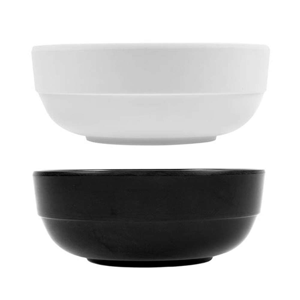 64536 Melamine 2 Asst Round Bowl Dia16.7x6cm Dats